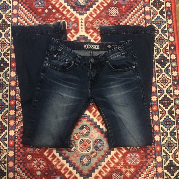 Rock & Roll Cowgirl Trouser Jean Sz29 - Picture 2 of 4